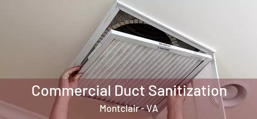 Commercial Duct Sanitization Montclair - VA
